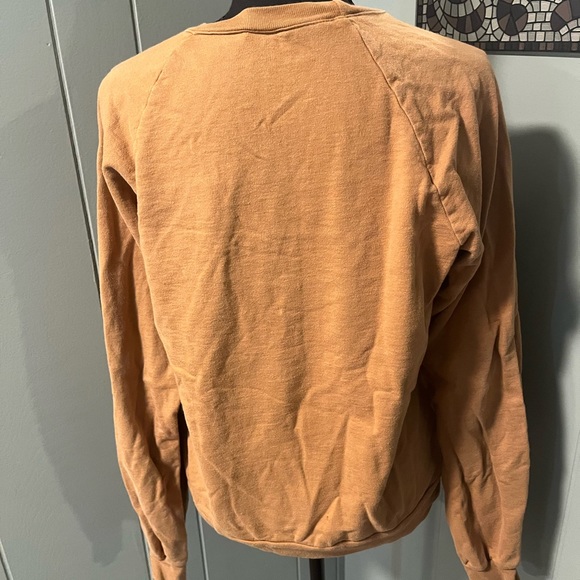 California Fleece Women's Tan Sweatshirt Size Small - Picture 3 of 6